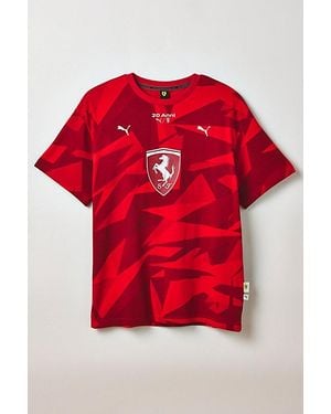 PUMA X Scuderia Ferrari 20 Years Graphic Tee - Red