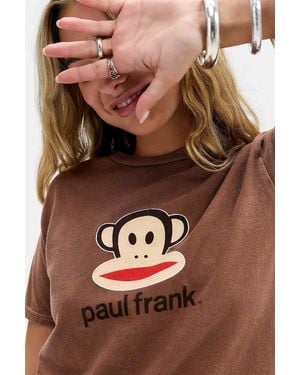 Urban Outfitters Uo Paul Frank Relaxed T-shirt - Brown