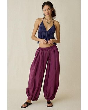 BDG Cloud Low-Rise Baggy Balloon Pants - Purple