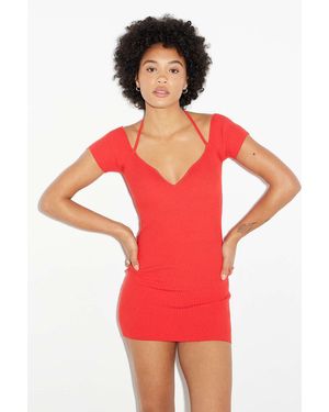 Silence + Noise Silence + Noise Sadie Mini Dress - Red