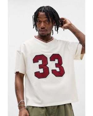 BDG Ecru 33 Panel T-shirt - Natural