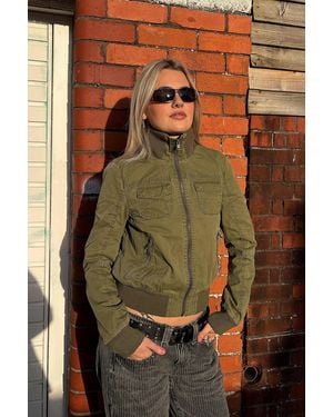 BDG Romy Cotton Jacket - Green