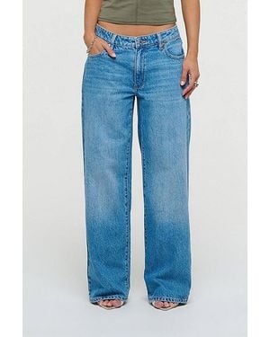 Abrand Jeans 99 Low Baggy Petite Jean - Blue