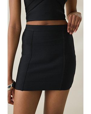 Kimchi Blue Brandi Stretch Bandage Mini Skirt - Black