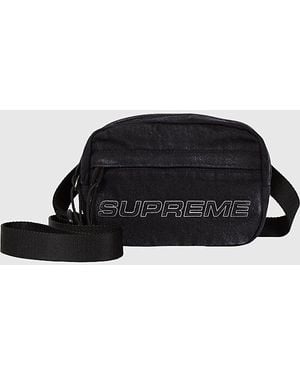 Supreme Denim Mini Shoulder Bag (Ss25) - Black