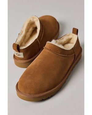 UGG Classic Micro Mini Suede Boot - Brown