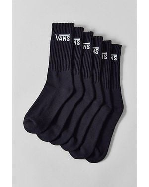 Vans Classic Logo Crew Socks 3-Pack - Blue