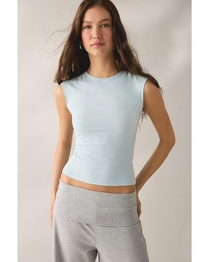 Out From Under Bec Muscle Baby Tee - Blue