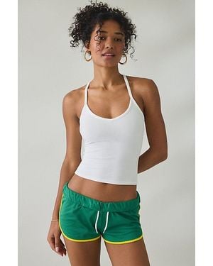 Out From Under Free Kick Mesh Micro Shorts - Green