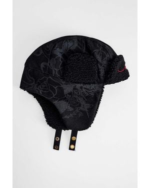 Ed Hardy Uo Exclusive Black Trapper Hat