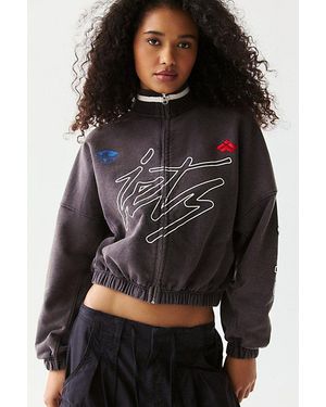 iets frans... Iets Frans. Moto Bubble Track Jacket - Gray
