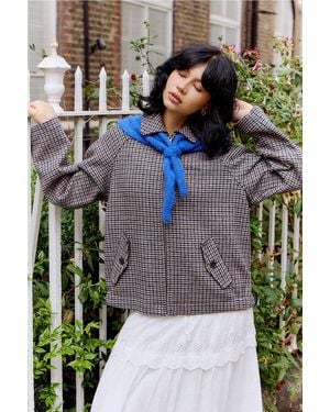 Urban Outfitters Uo Cleo Triangle Scarf - Blue