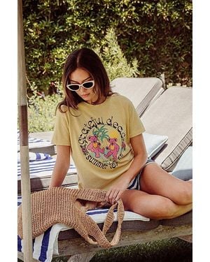 Junk Food Grateful Dead 1988 Summer Tour Vintage Tee - Yellow