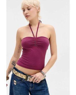 BDG Danni Bandeau Top - Purple