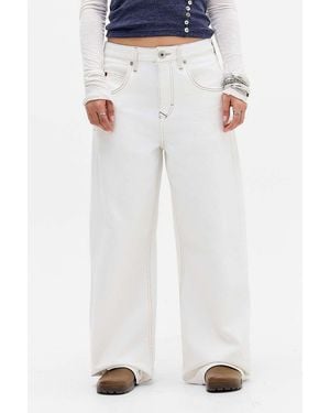 BDG Jaya Baggy Jeans - White