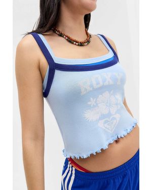 Roxy Uo Exclusive Double Layer Cami - Blue