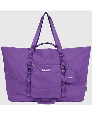 Supreme X-Large Tote Bag + Utility Pouch (Ss26) - Purple