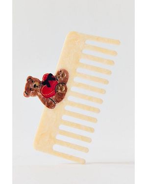 Solar Eclipse Hand-Painted Pocket Hair Comb - Multicolor