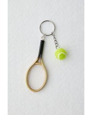 Urban Outfitters Tennis Keychain - Black