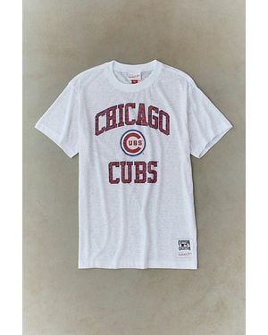 Mitchell & Ness Mlb All-Star Graphic Burnout Tee - Gray