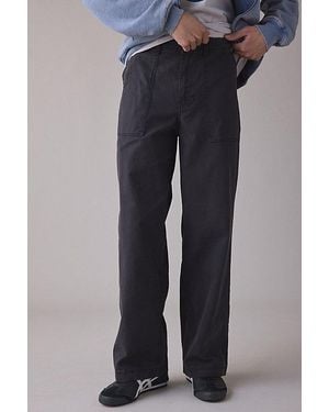 BDG Dayton Herringbone Twill Pants - Blue