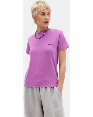 iets frans... Relaxed T-shirt - Purple
