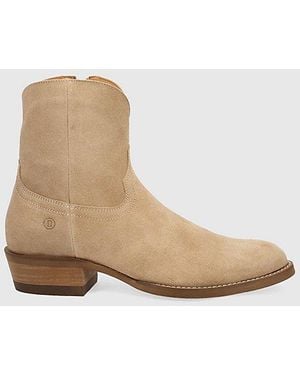 Dingo Night Shift Leather Boot - Natural