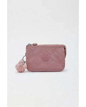 Kipling Creativity Nylon Zip Wallet - Pink