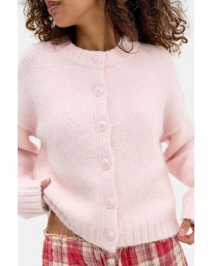 Urban Outfitters Uo Hudson Cardigan - Pink