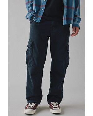 BDG Jacob Twill Cargo Pant - Blue
