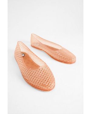 Juju Pink Billie Ballet Flats