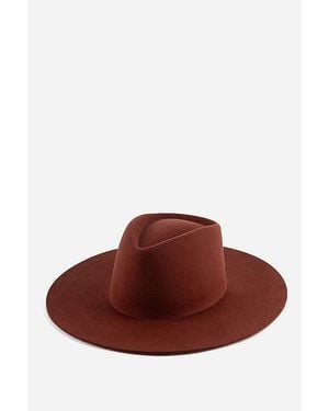Gigi Pip Dakota Wide Brim Hat - Brown