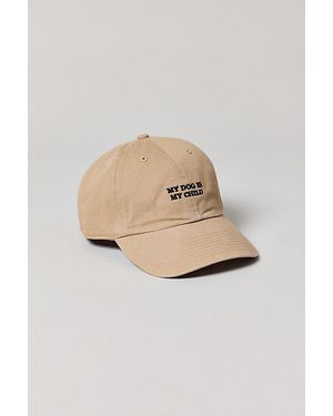 '47 My Dog Is My Child Clean Up Hat - Natural