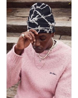 Urban Outfitters Uo Barbed Wire Beanie - Pink