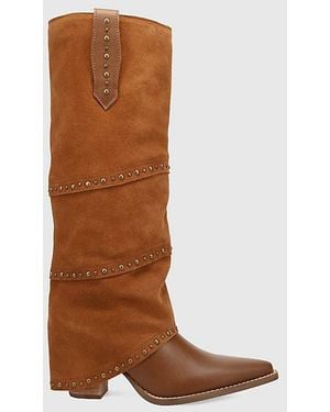 Dingo Texani Leather Boot - Brown