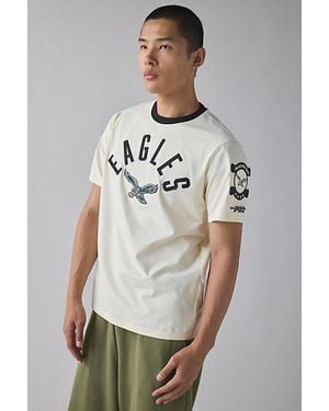Pro Standard Nfl Philadelphia Eagles Ringer Tee - White