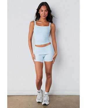 Vitaly Cloud Ii Foldover Mini Short - White