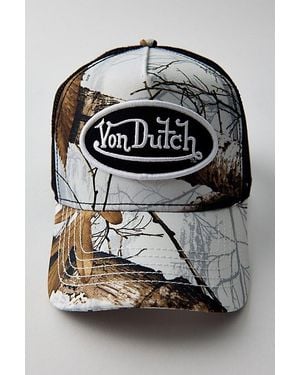 Von Dutch Realtree Edge Trucker Hat - Gray