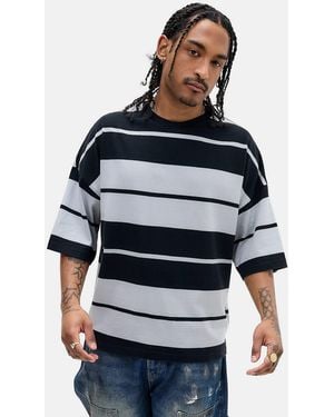 iets frans... Black Stripe Rocky T-shirt - Blue