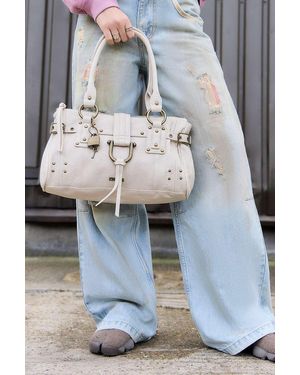 BDG Karlie Lock Shoulder Bag - Grey