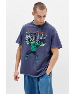 Urban Outfitters Uo Navy Hulk T-shirt - Blue