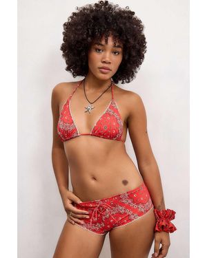 Out From Under Billy Boyshort Bikini Bottoms - Red