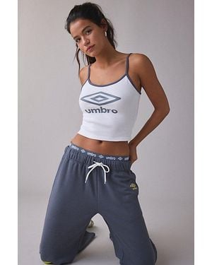 Umbro Uo Exclusive Graphic Cropped Cami - Blue