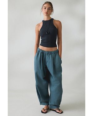 BDG Bennie Baggy Side Pleat Pull-On Pants Pant - Blue