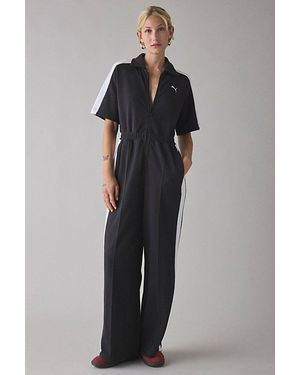PUMA T7 Wide Leg Jumpsuit - Black
