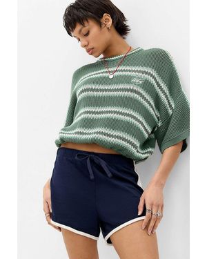 Champion Navy Runner Shorts - Green