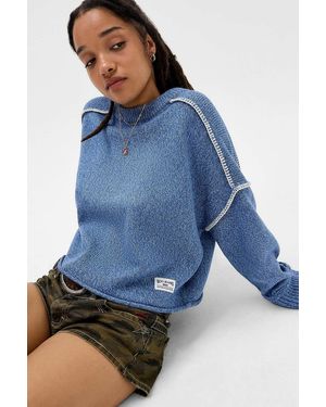BDG Overlocked Crew Jumper - Blue