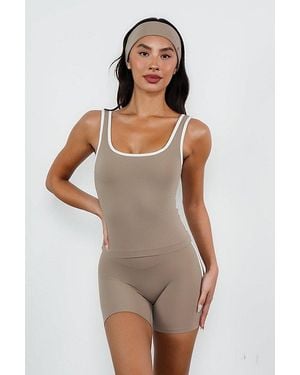 Vitaly Cloud Ii Bay Tank Top - Brown