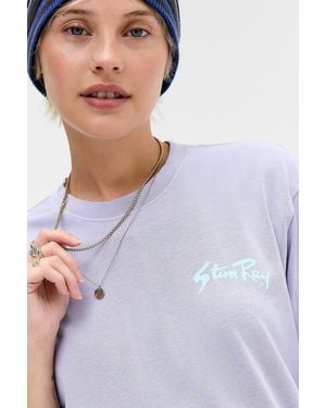 Stan Ray Cosmic Purple Logo T-shirt