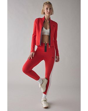 PUMA T7 Zip-Front Legging - Red
